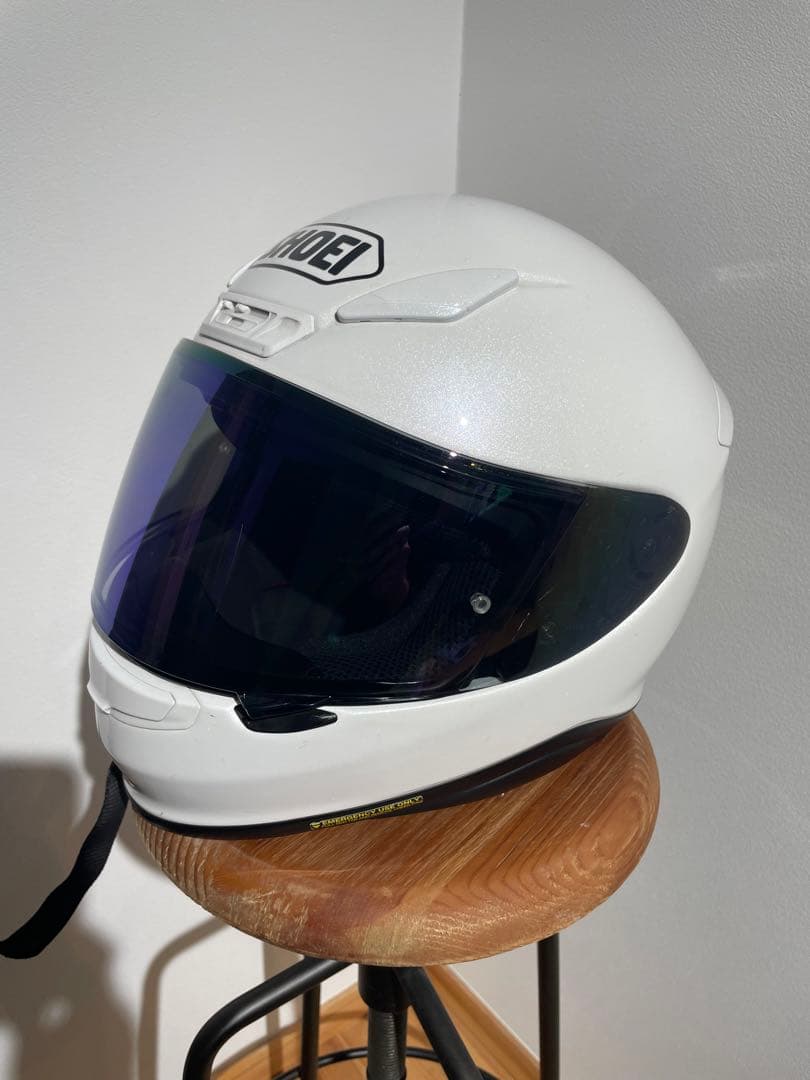 SHOEI Z-7 フルフェイスヘルメット ホワイト ミラーシールド