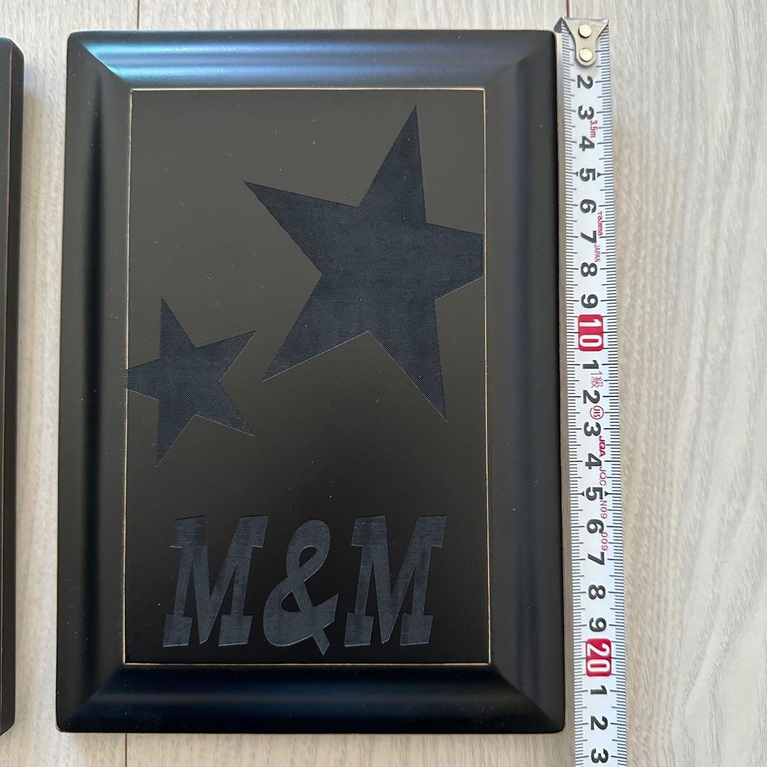 美品　M&M furniture 壁掛け　盾　3個セット　ファニチャー