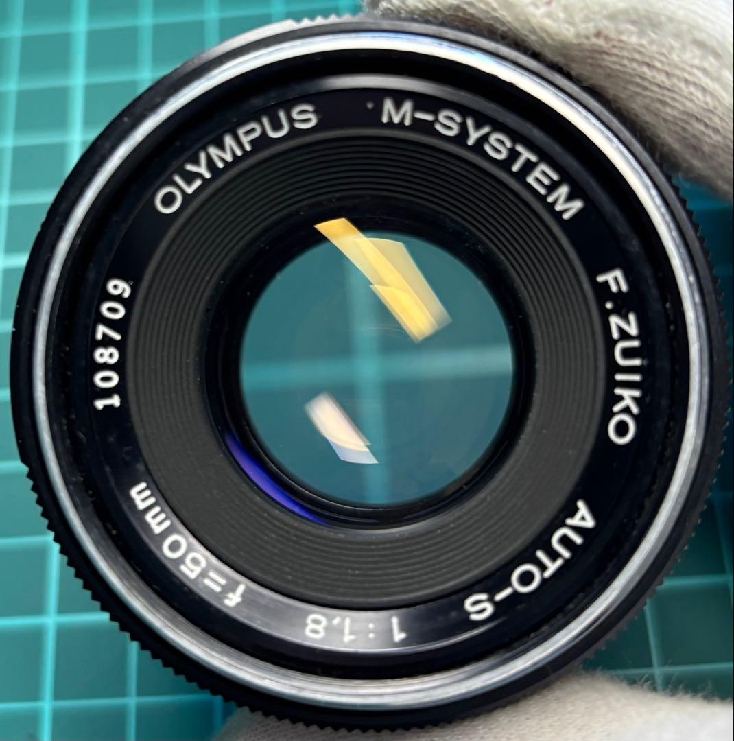 ★ OLYMPUS M-1 + \"M-SYSTEM\" 標準レンズレンズ 50mm