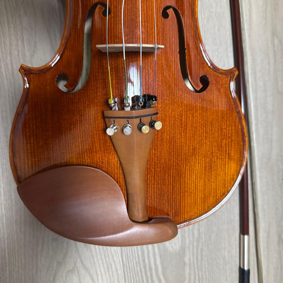 バイオリン 本体 木製 茶色