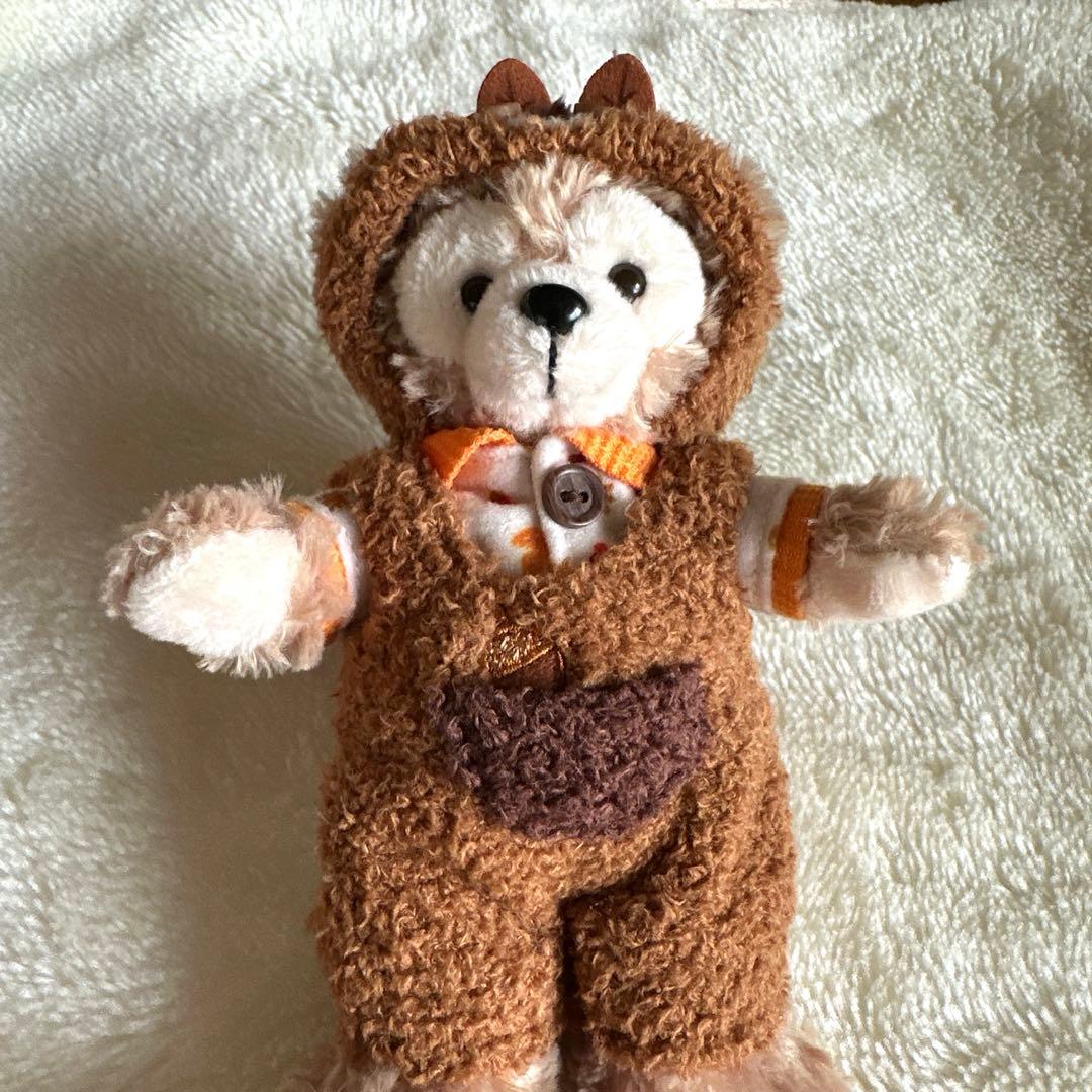 【限定】ダッフィー 秋のぼうけん ぬいぐるみバッジ