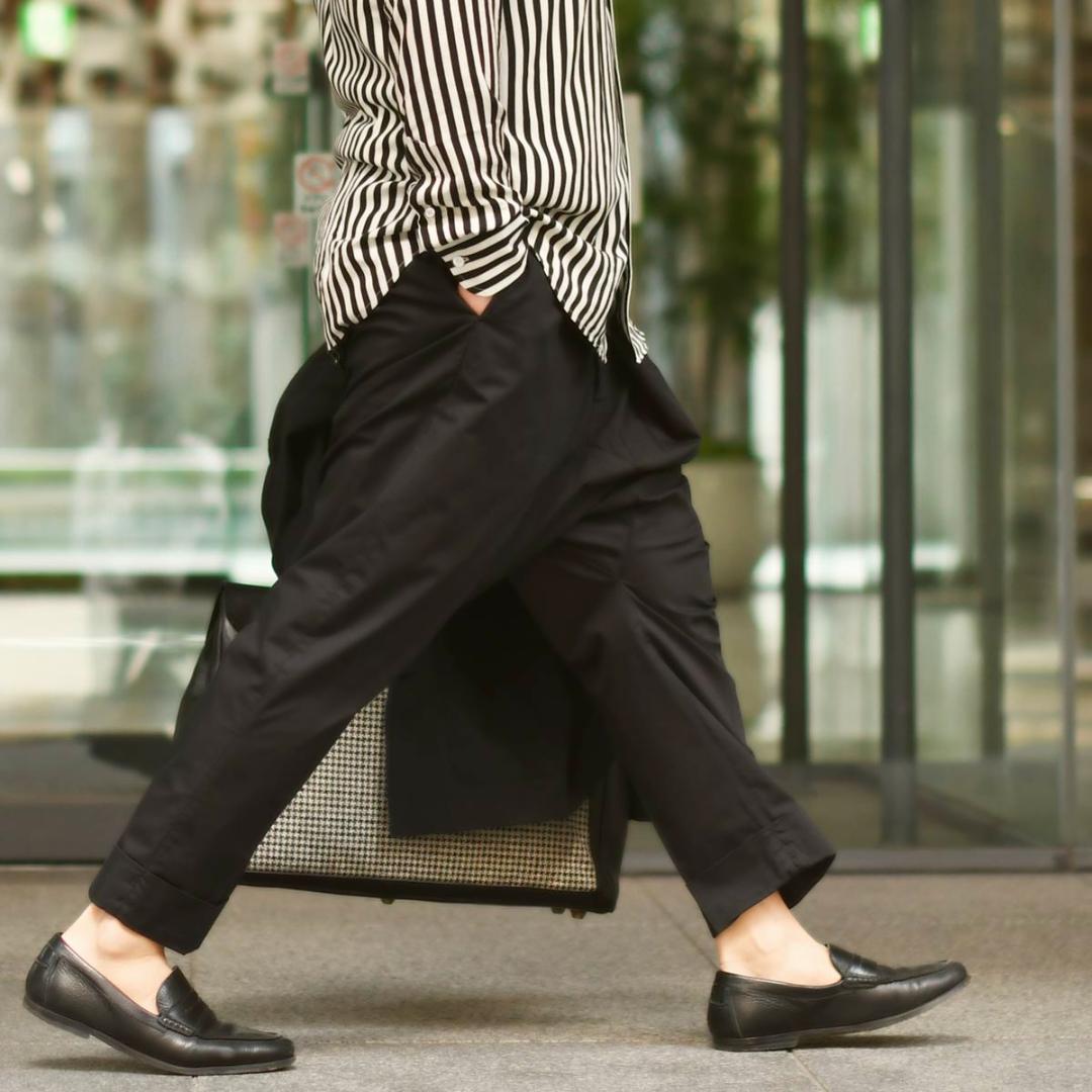 新品 ガブリエレパジーニ サルエルパンツ S-Mサイズ（ウエスト67-75㎝）