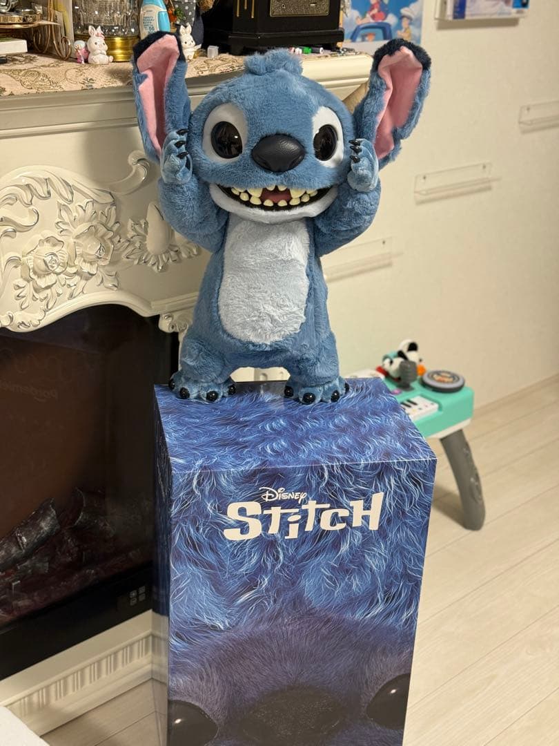 レア ディズニー スティッチ ビッグフィギュア ぬいぐるみ