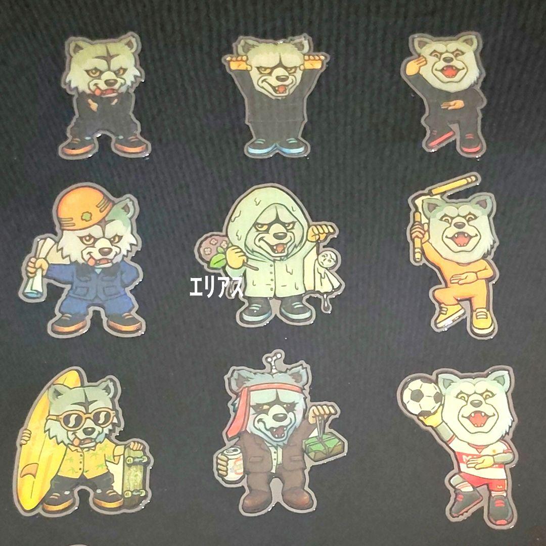 MAN WITH A MISSON　ガウポン　ピンズ　コンプリートセット　バッジ