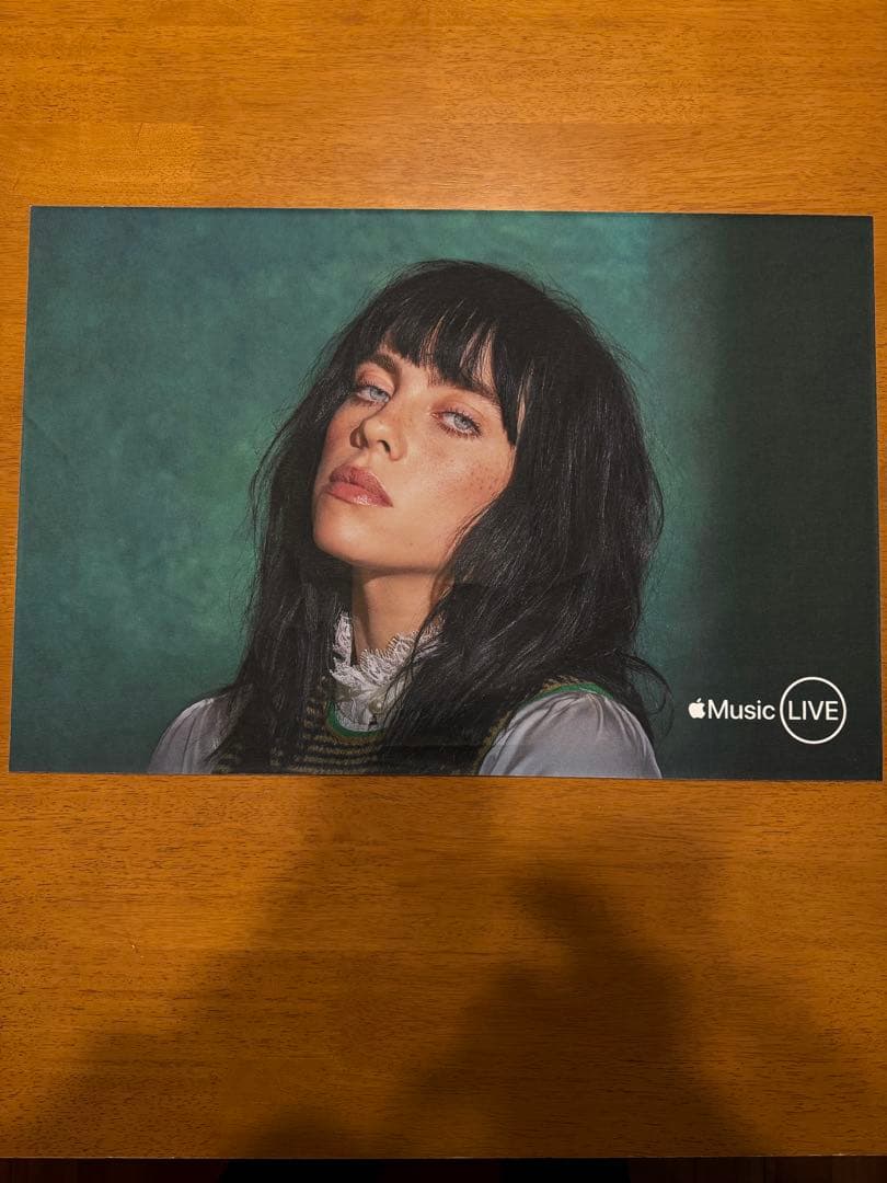 ミュージシャン Billie Elish Lithograph Apple Music