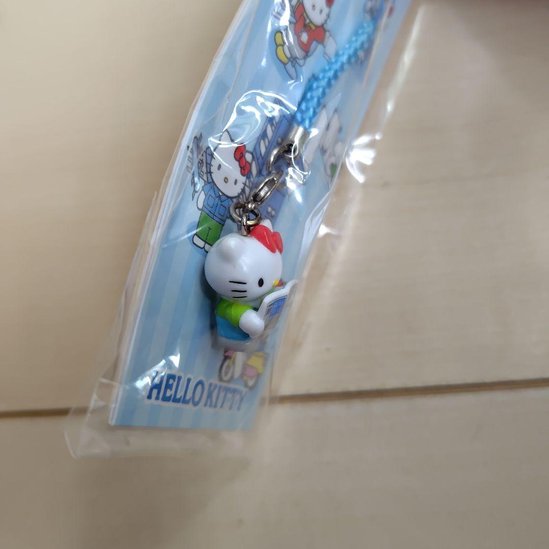 ハローキティ 毎日新聞 ストラップ 根付 ご当地キティ 2個セット