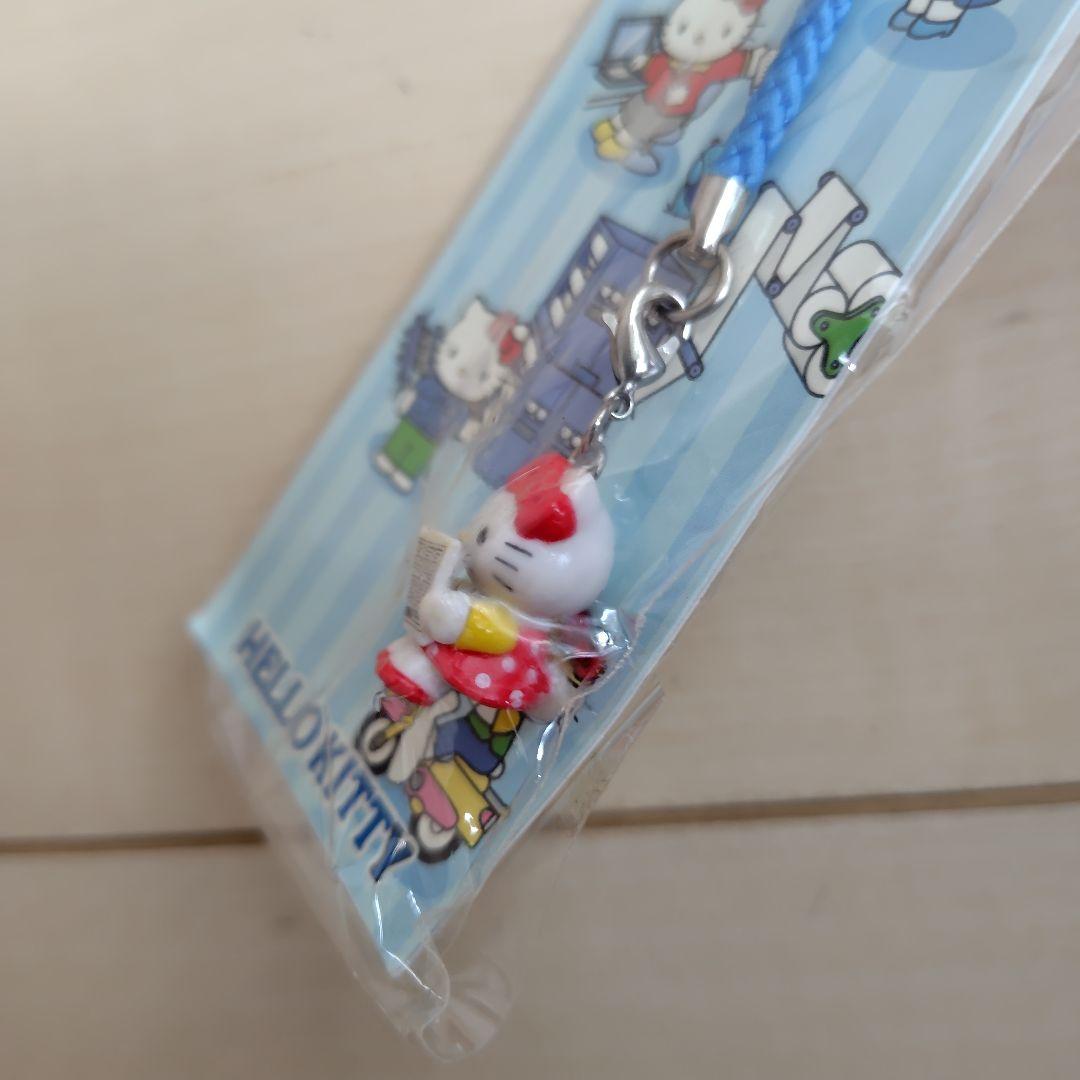 ハローキティ 毎日新聞 ストラップ 根付 ご当地キティ 2個セット