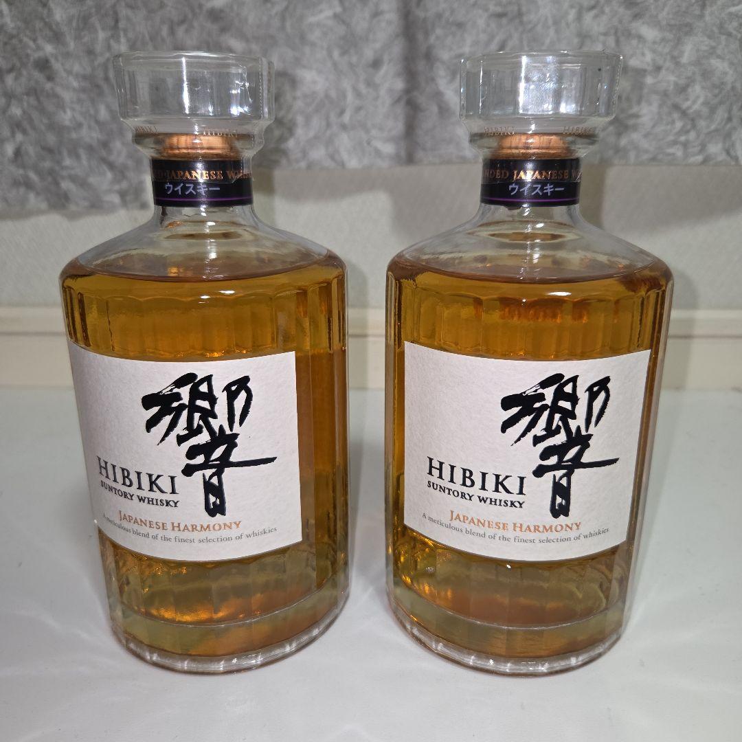 響 HIBIKI Harmony Japanese ウィスキー 700ml　2本