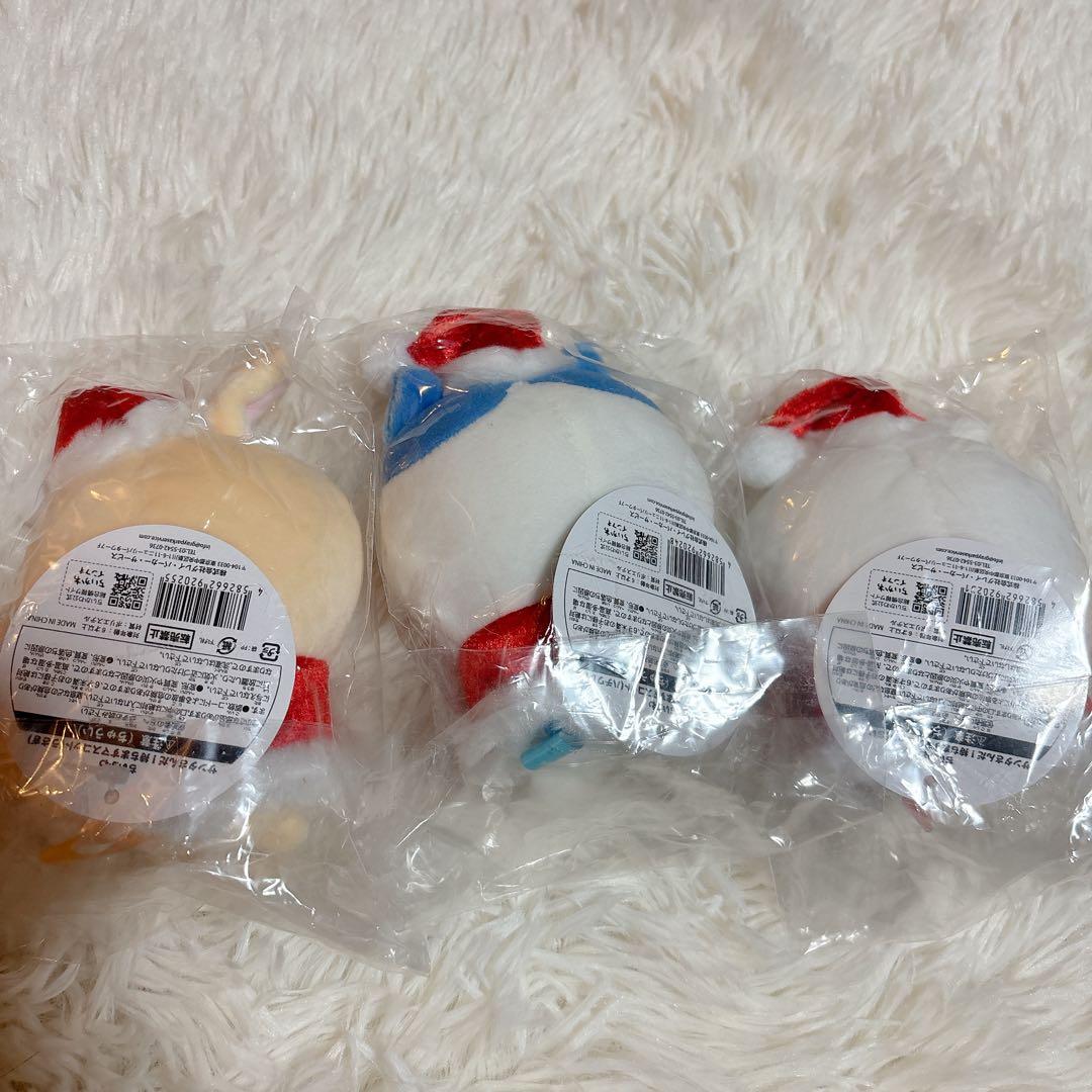 ちいかわ サンタさんだ！持ちますマスコット ちいかわ　ハチワレ うさぎ