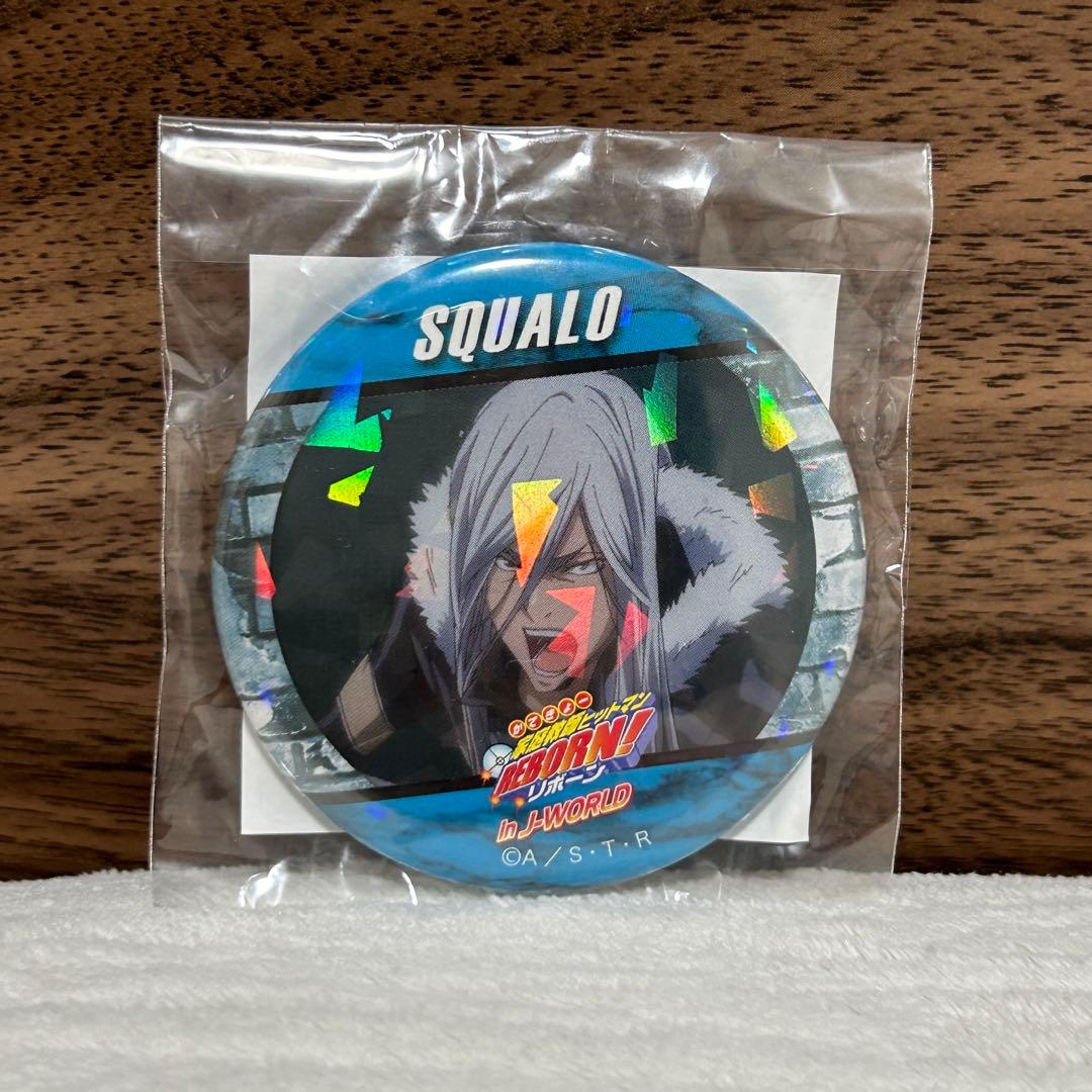 家庭教師ヒットマンREBORN! J-WORLD 缶バッジ スクアーロ ナムコ