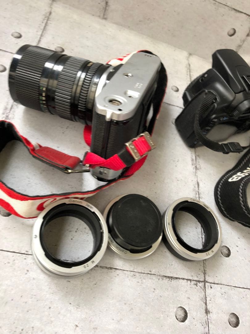 Canon AE-1 & Kiss Digital X ボディジャンク(L128