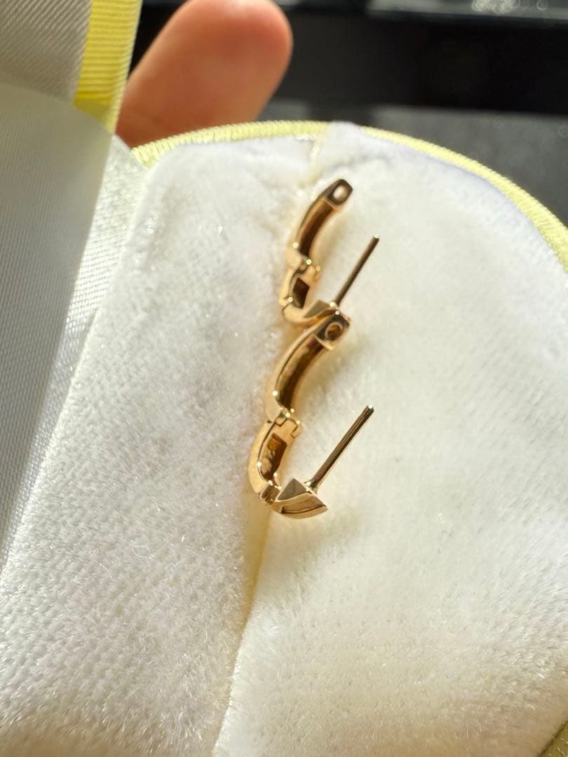 K18 ダイヤモンド　ピアス　TSUTSUMI YG ★最終価格