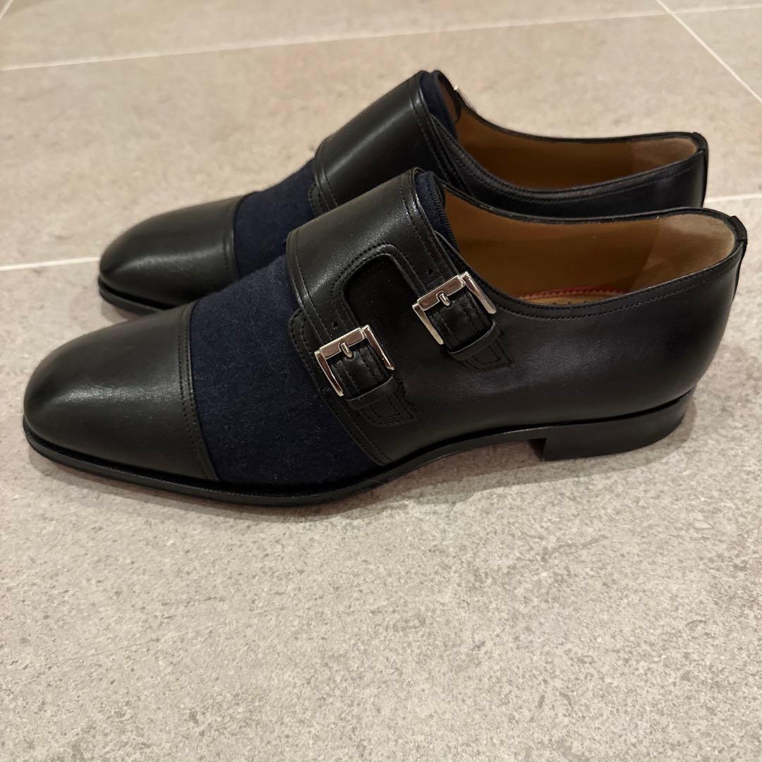 K*o様 美品 クリスチャンルブタン 革靴 39ハーフ(24.5cm相当) ブラ