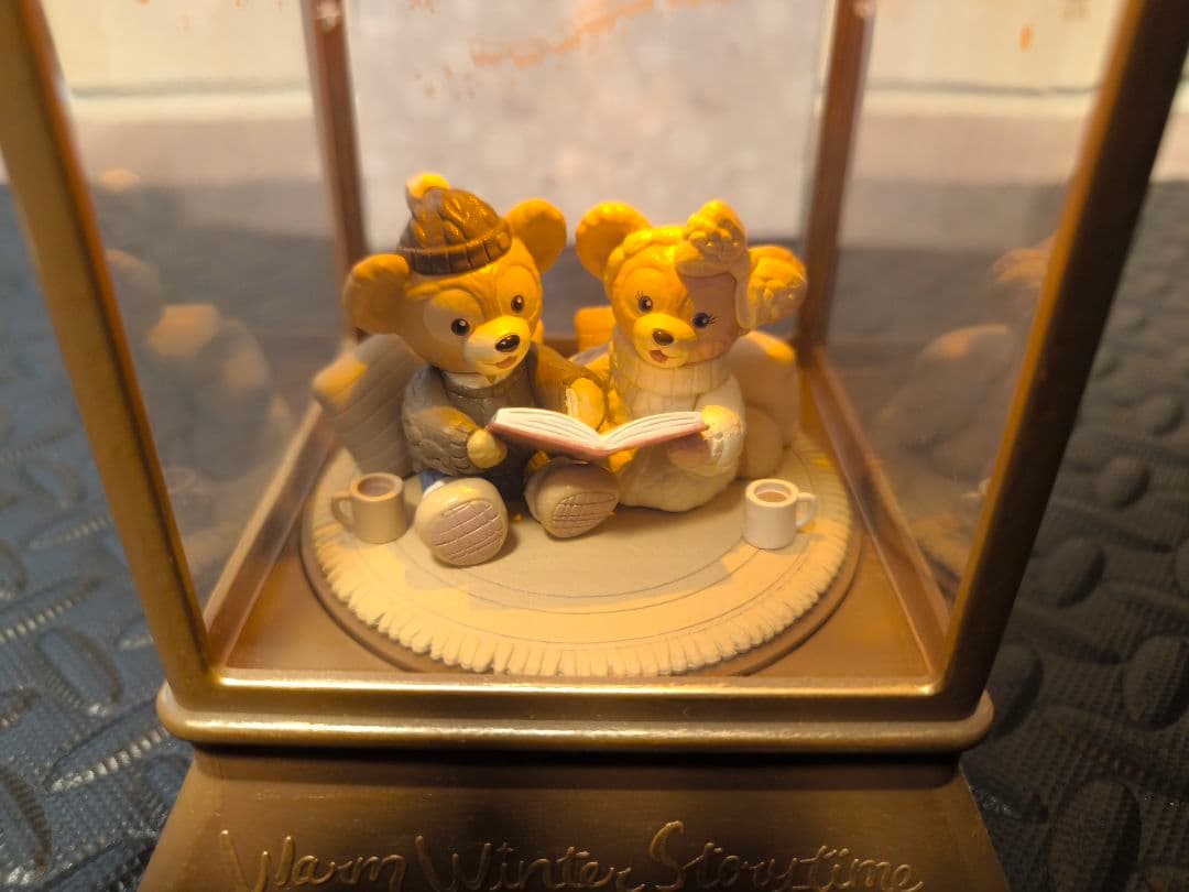 【美品!】ダッフィー＆シェリーメイ ウォームウィンター ストーリータイム ライト