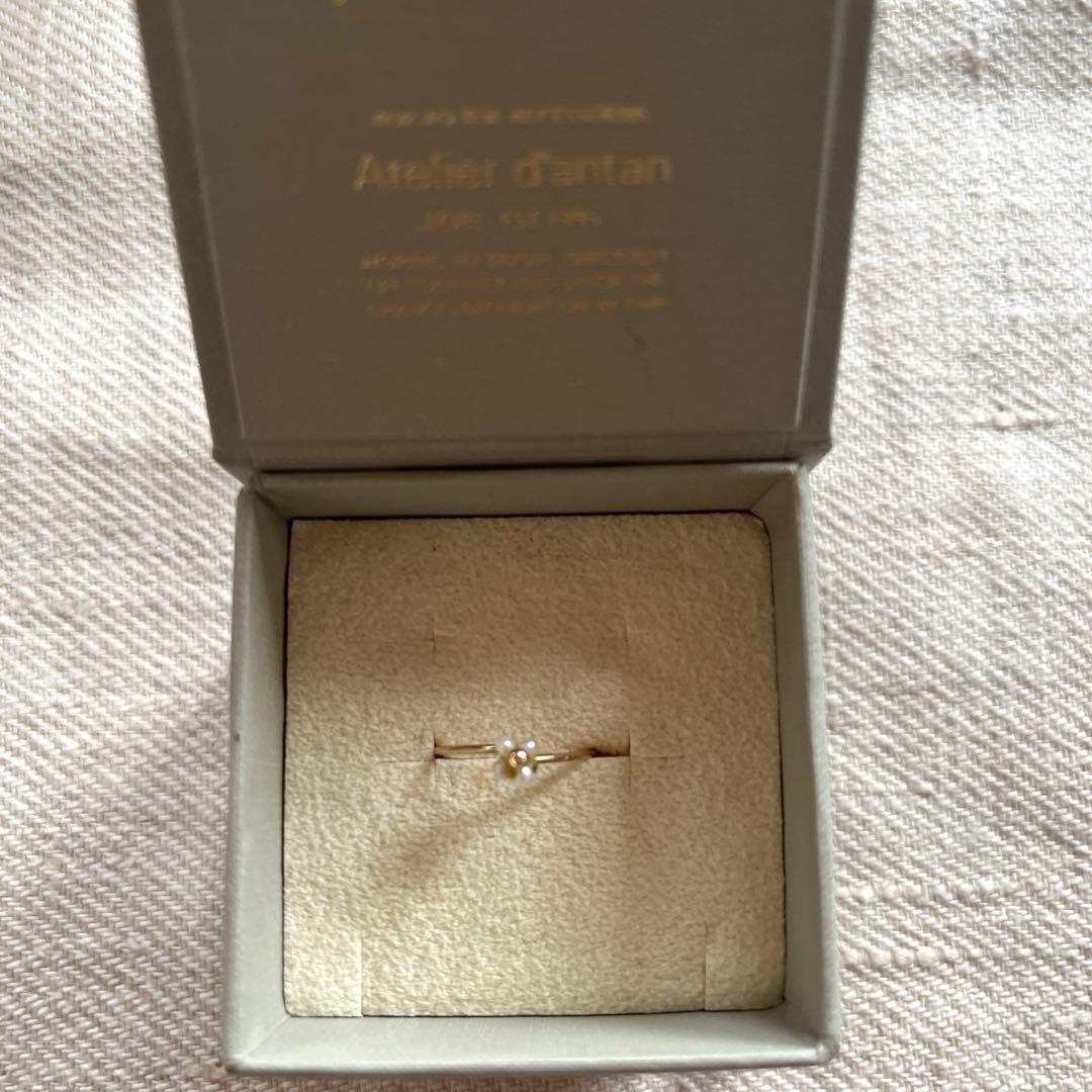 muugi様　Atelier d’antan アトリエダンタン パールリング