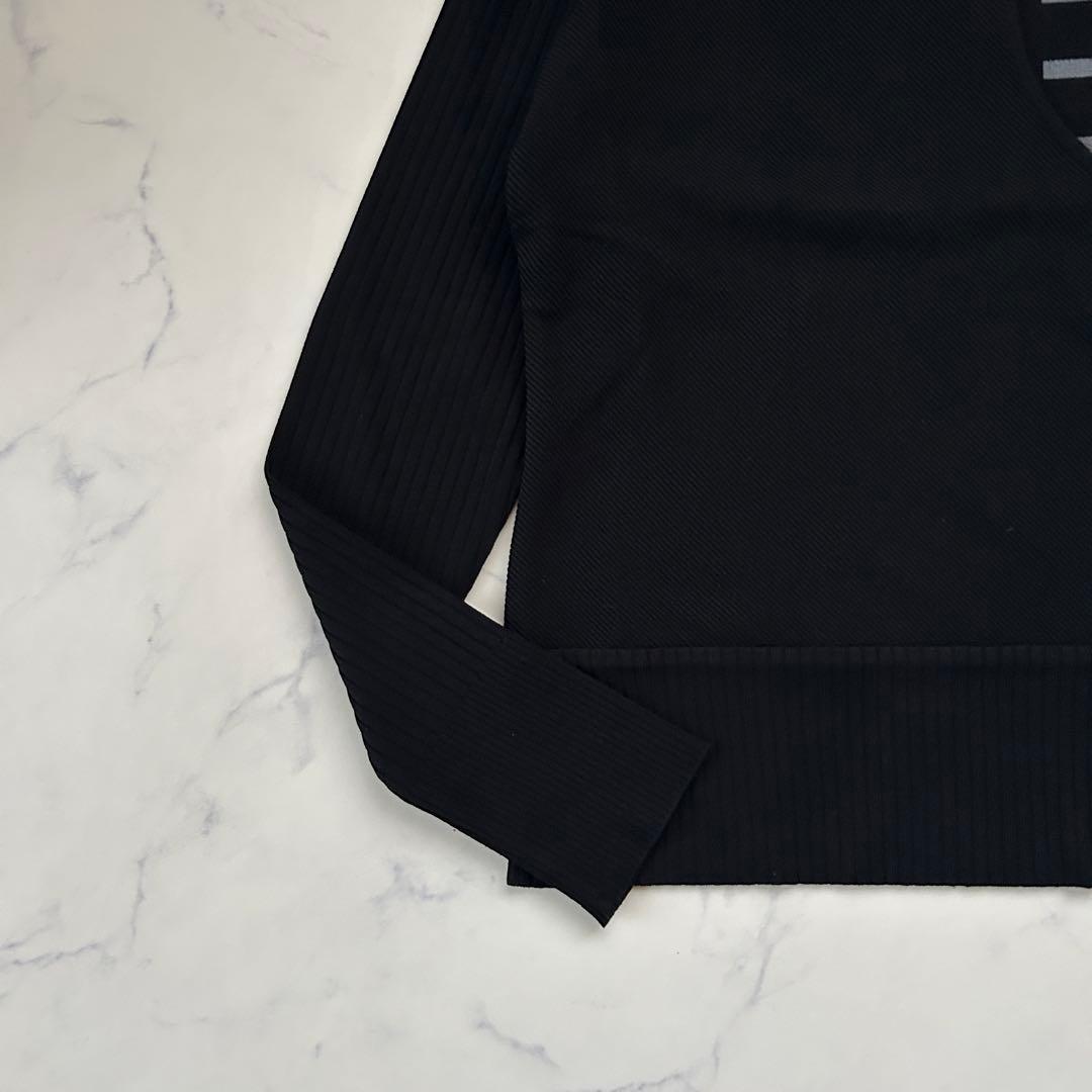 マークアンドロナ 2022年モデル セーター ニット コードシリーズ ブラック