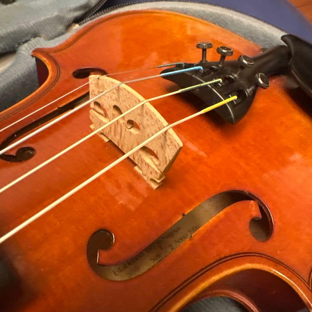 中古　1/2 サイズ　木製バイオリン 専用ケース付 Suzuki Violin