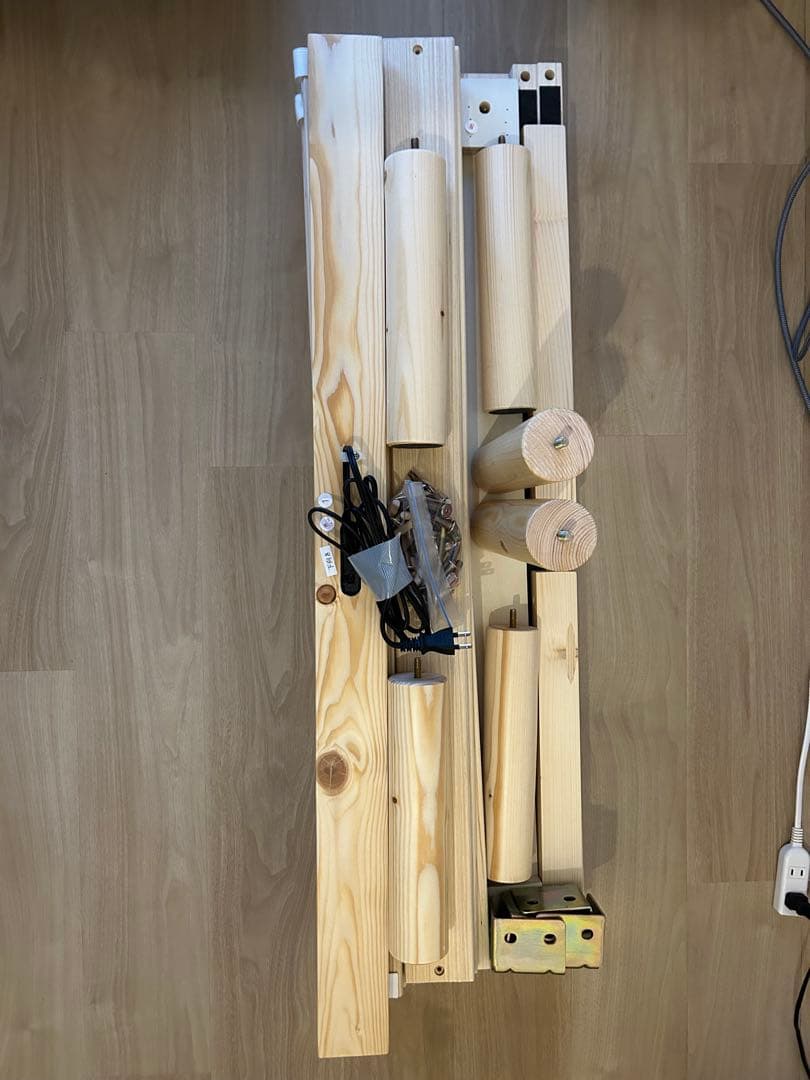 【美品】タンスのゲン シングルベッドフレーム