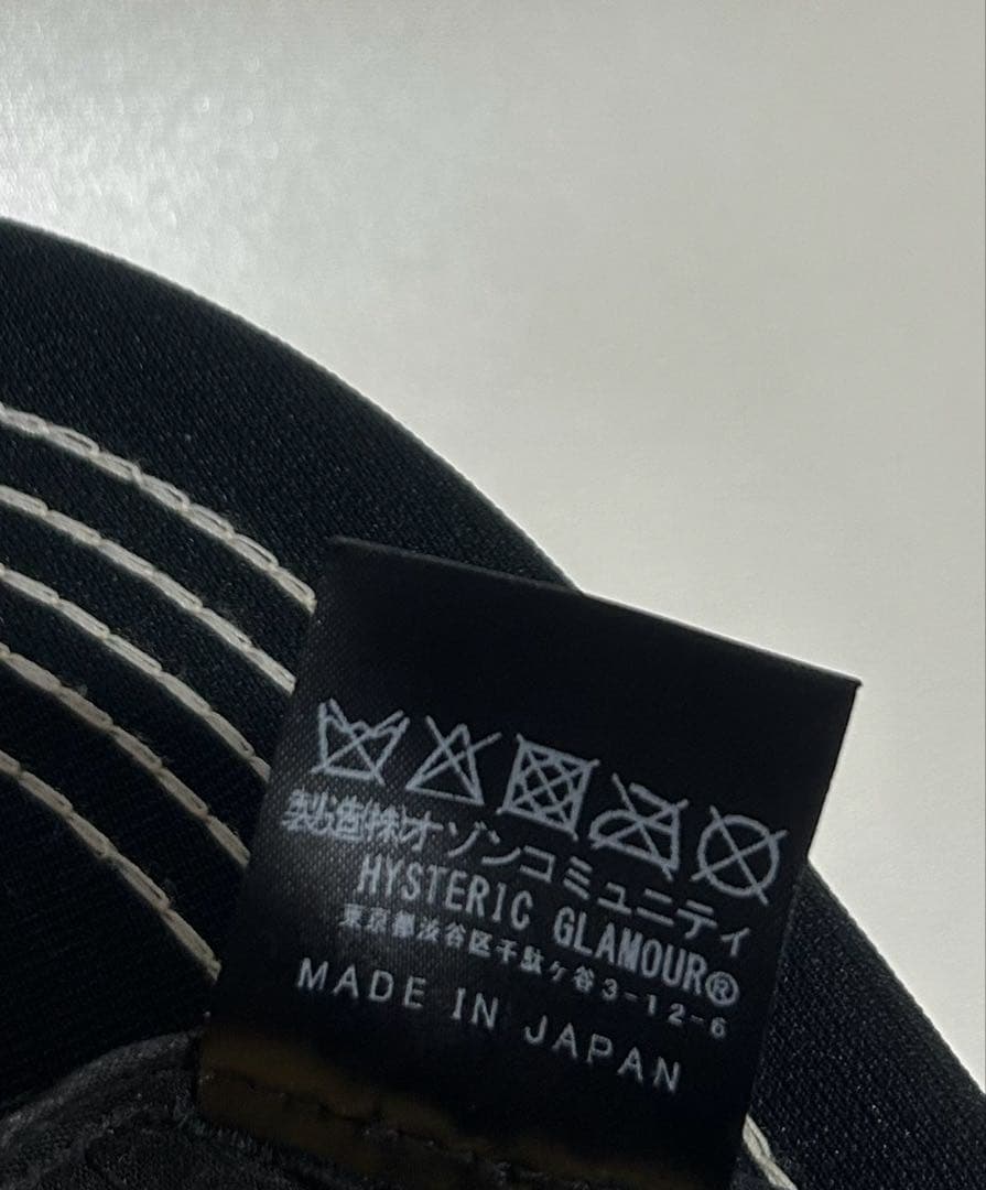 レア 希少 白タグ ／ ヒステリックグラマー スピードスター キャップ ブラック