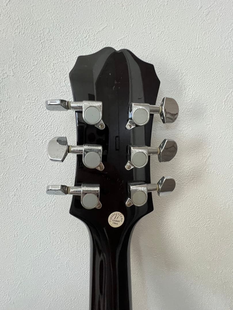 お*ん様 エピフォン　Epiphone　レスポールタイプ　エレキギター　ケース付