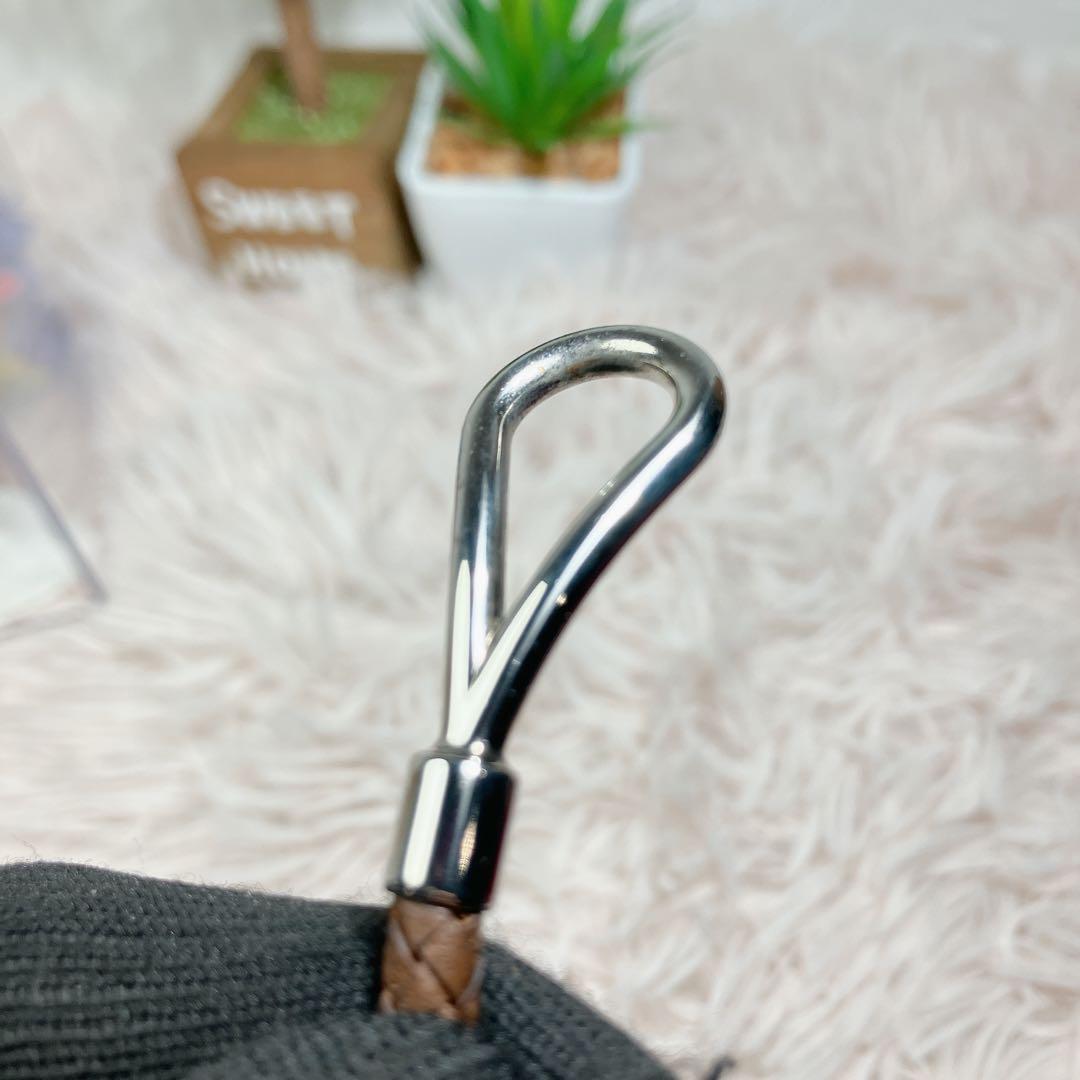 超美品 エルメス ジャンボ ブレスレット シルバー チョーカー ダブル 編み込み