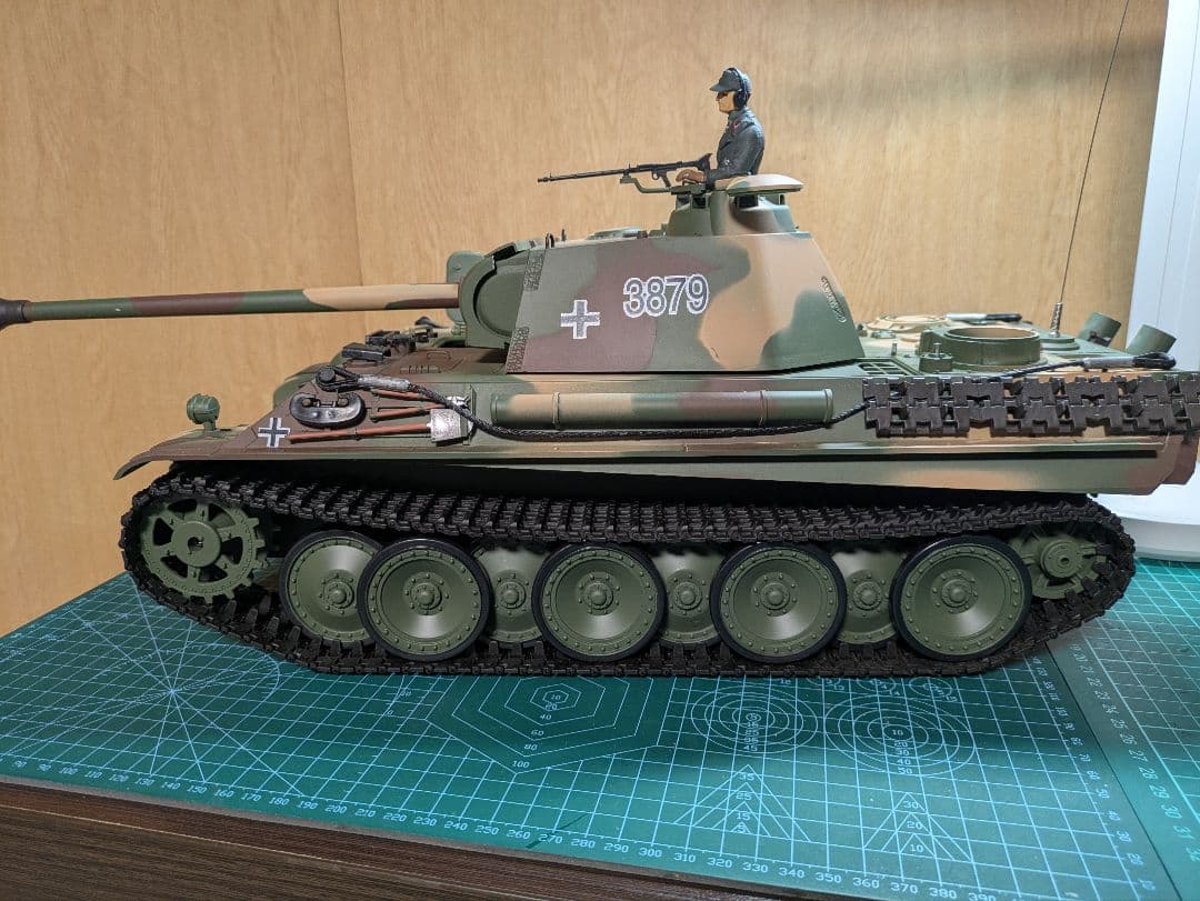 ヘンロン1/16パンサーGラジコン戦車完成品　最新7.0バージョン