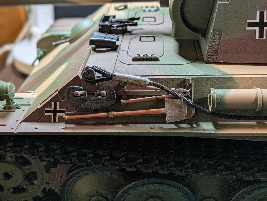 ヘンロン1/16パンサーGラジコン戦車完成品　最新7.0バージョン