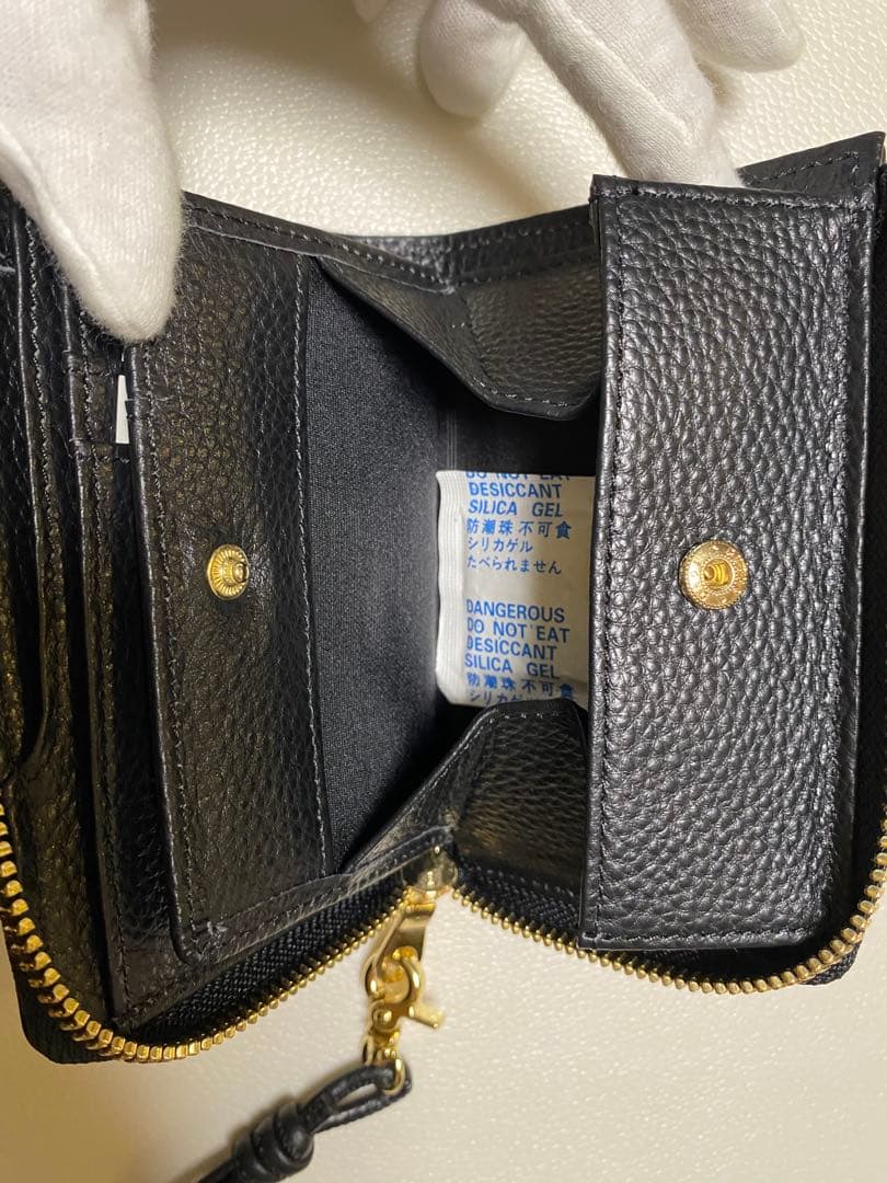 ★新品、専用箱付★ケイタマルヤマ×imuramm二つ折り財布 パンダアート刺繍