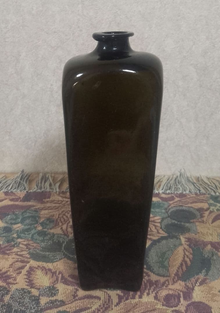 18世紀 オランダ ケースジンボトル Pontil 植民地時代 ケルデル瓶