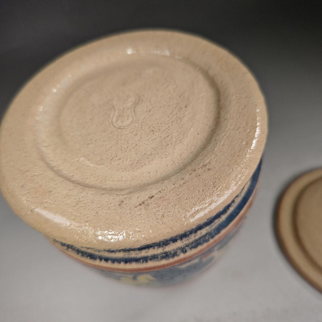 イ357 水指『吉村楽入作　オランダ写　水指』『堀内宗完（兼中斎）極箱』茶道具