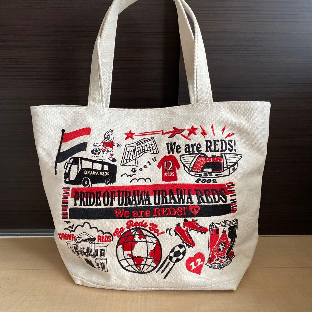 ウラワレッズ 刺繍トートバッグ