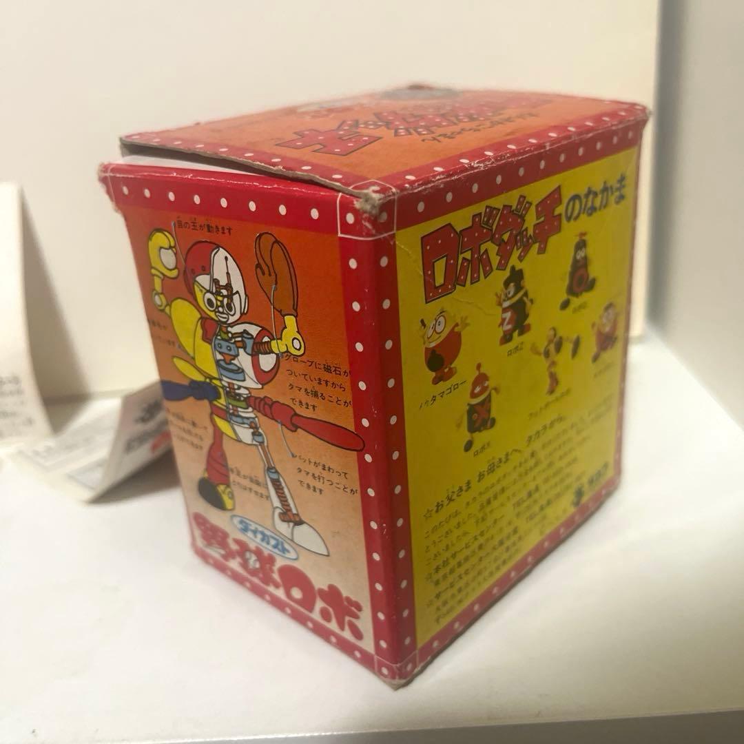 タカラ製 ダイカスト ロボダッチ 野球ロボ フィギュア 超合金 当時物