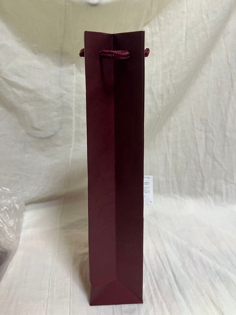 紙袋 100枚 セット 赤 贈答 プレゼント 手提袋 ボトル 新品 未使用