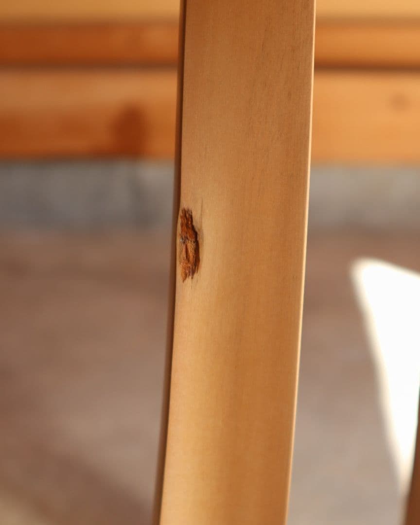 最終値下げ　クリーンなブナの丸スツール　古道具 古家具 アンティーク カフェ