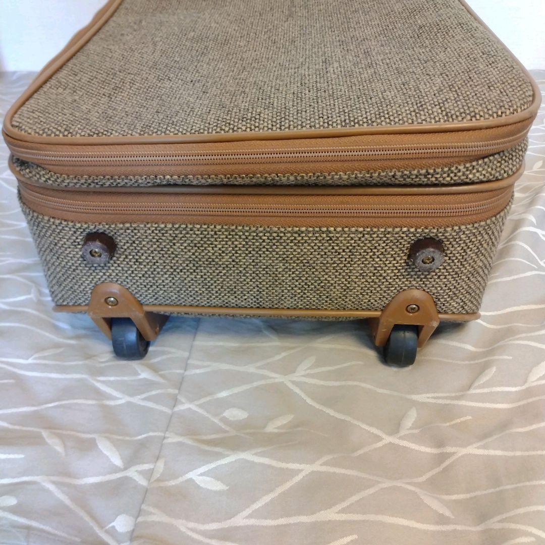 ハートマン 中型キャリーケース スーツケース ツイード 2輪