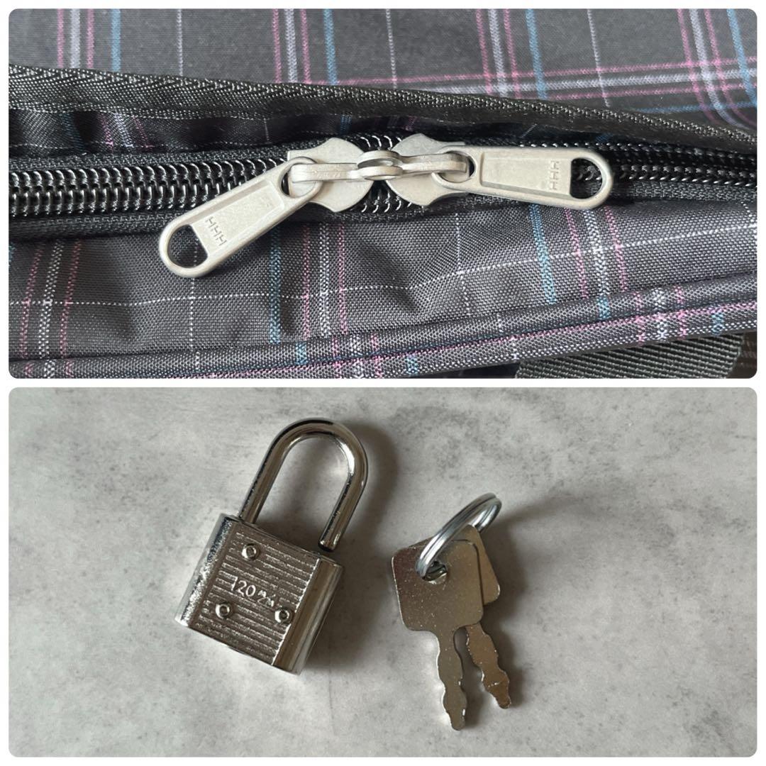 Coleman 70L ボストンキャリー キャスター付 南京錠 ショルダー付