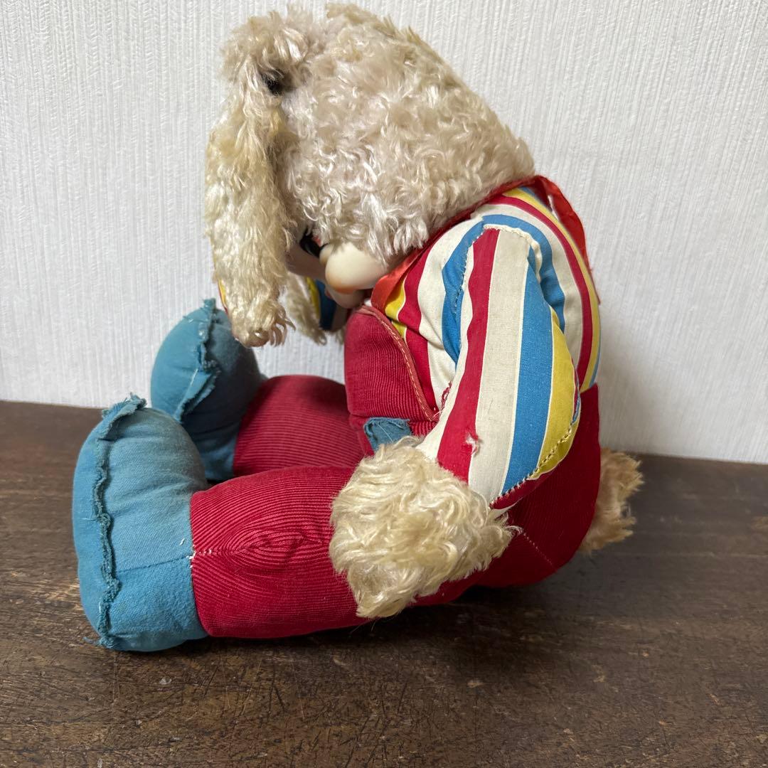 ラシュトン　うさぎ　バニー　ラバーフェイス　ビンテージ