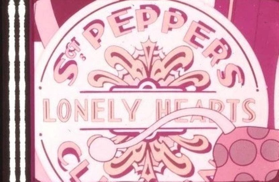 ビートルズ：イエローサブマリン 35mm映画フィルム 連続５コマ Beatles