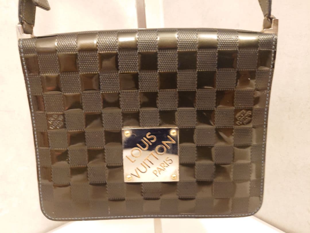 ルイヴィトン ダミエ ヴェルニ キャバレー ハンドバッグ ショルダーバッグ