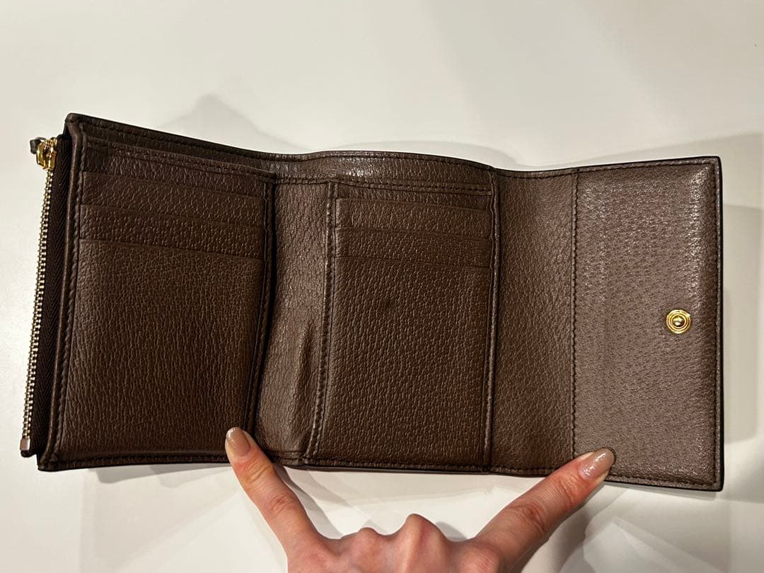 GUCCI オフィディア GG三つ折り財布