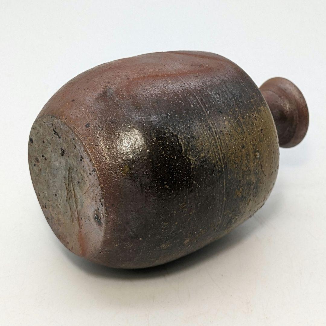 岡山県重要無形文化財 浦上善次 備前焼 徳利 共箱共布栞 とっくり 酒器 工芸品