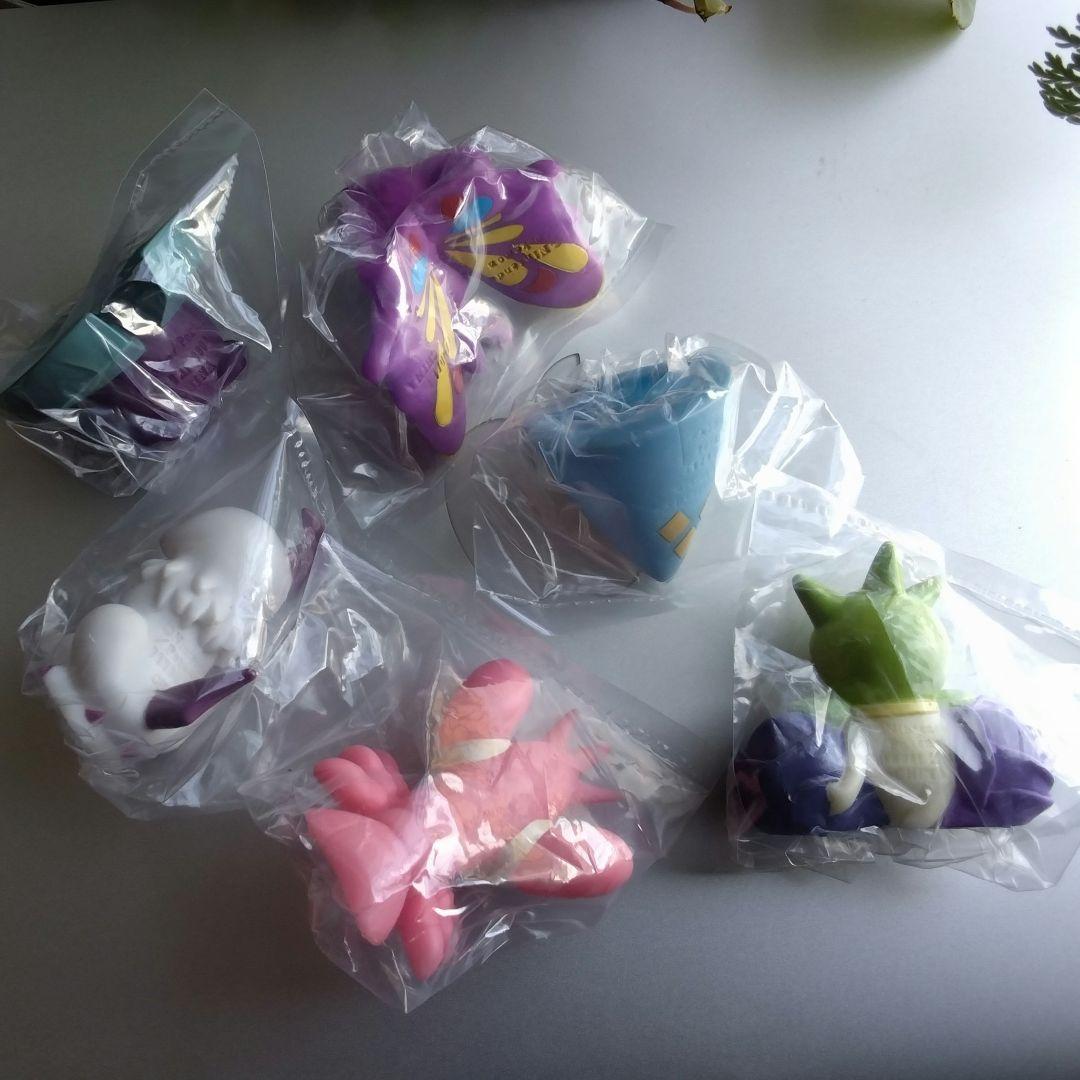 ポケモンキッズ　色違い　指人形　当選品　アブソル　ロゼリア　ハスボー　アゲハント