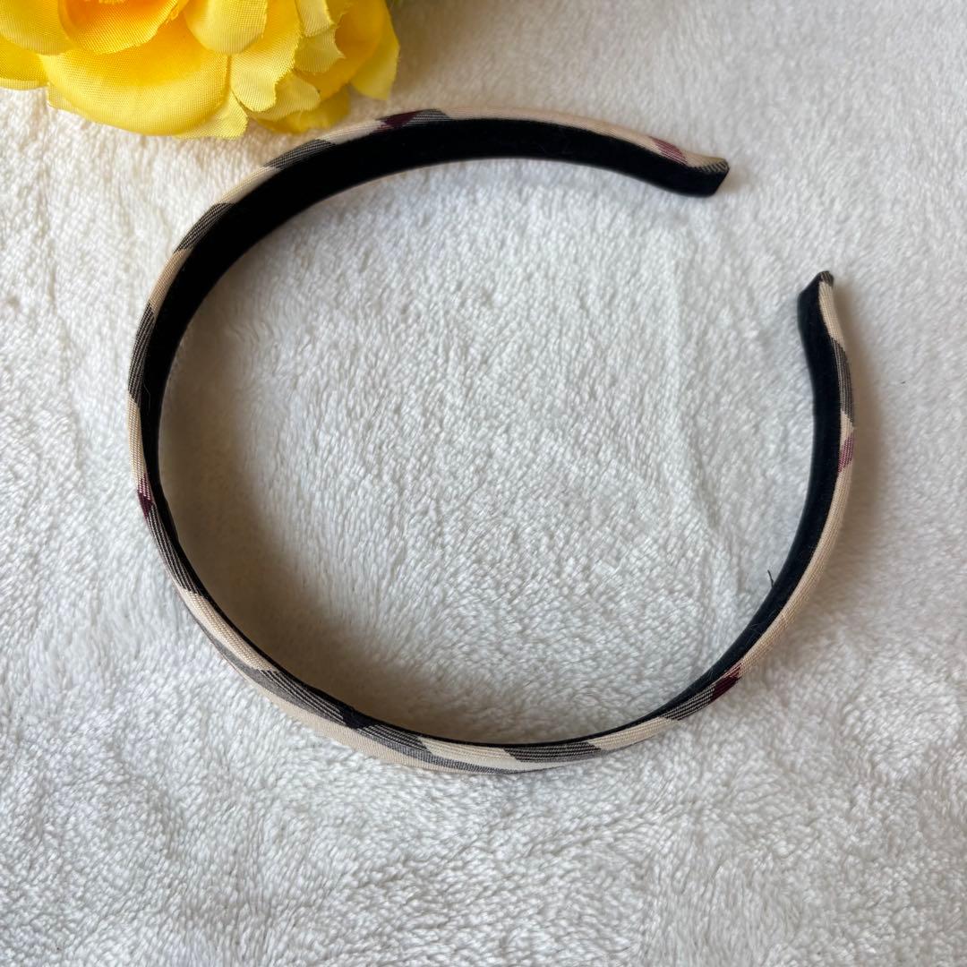 【極美品✨】BURBERRY バーバリーロンドン カチューシャ ノバチェック