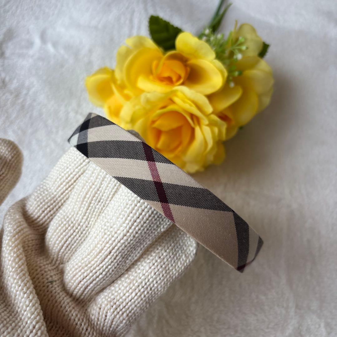 【極美品✨】BURBERRY バーバリーロンドン カチューシャ ノバチェック