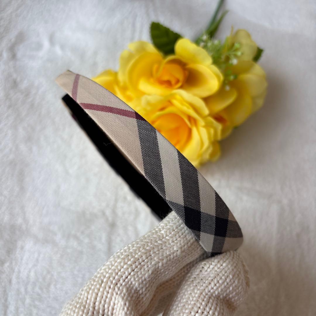 【極美品✨】BURBERRY バーバリーロンドン カチューシャ ノバチェック