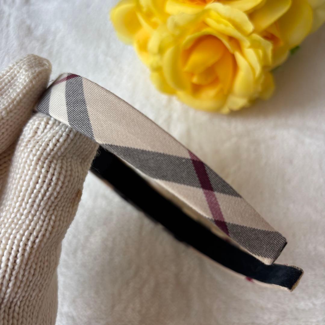 【極美品✨】BURBERRY バーバリーロンドン カチューシャ ノバチェック