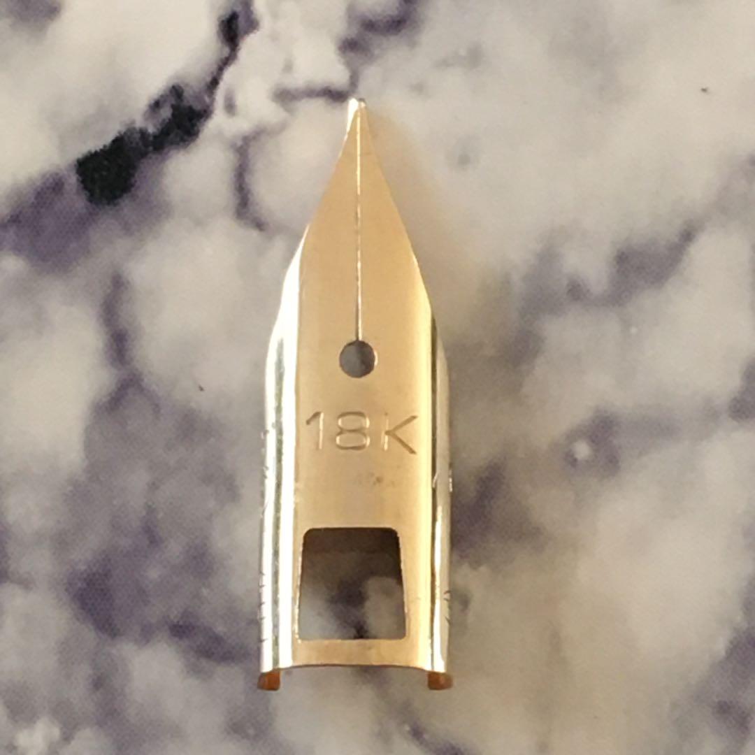 #0143 オーバーホール済み 万年筆 SAILOR ショート18k