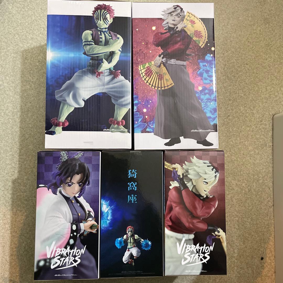 鬼滅の刃 胡蝶しのぶ 童磨 猗窩座 フィギュア　セット　まとめ売り