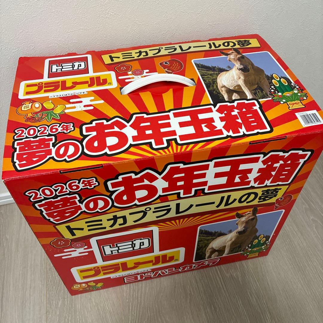 2026年 夢のお年玉箱 トミカプラレールの夢 ヨドバシ 福箱 福袋