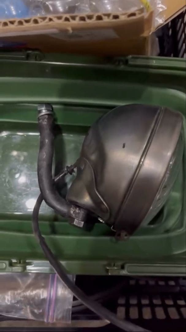 GUIDE H LED ヘッド ライト ガイド ビンテージ ハーレー バイク